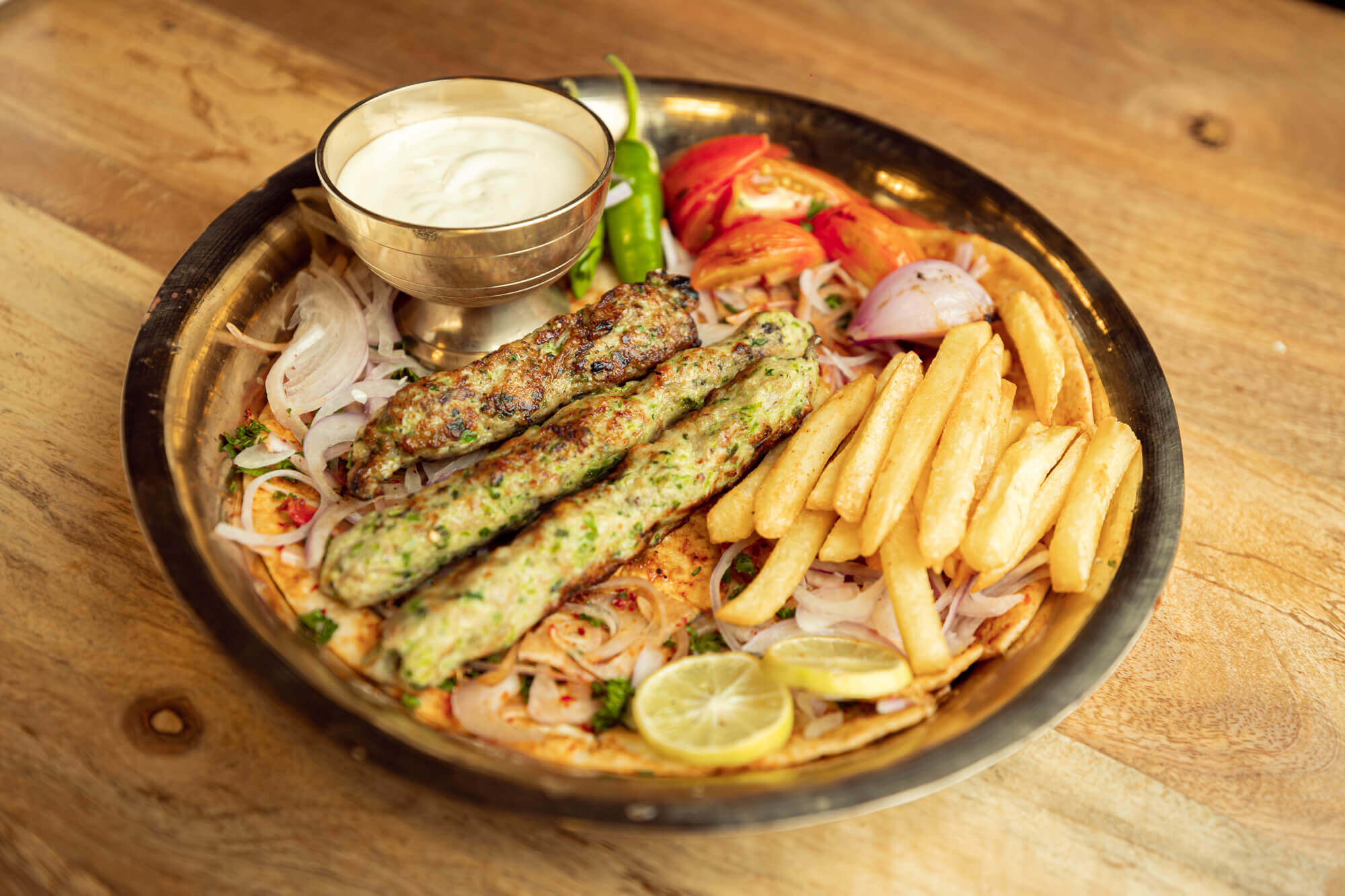 Chicken Adana Kebab