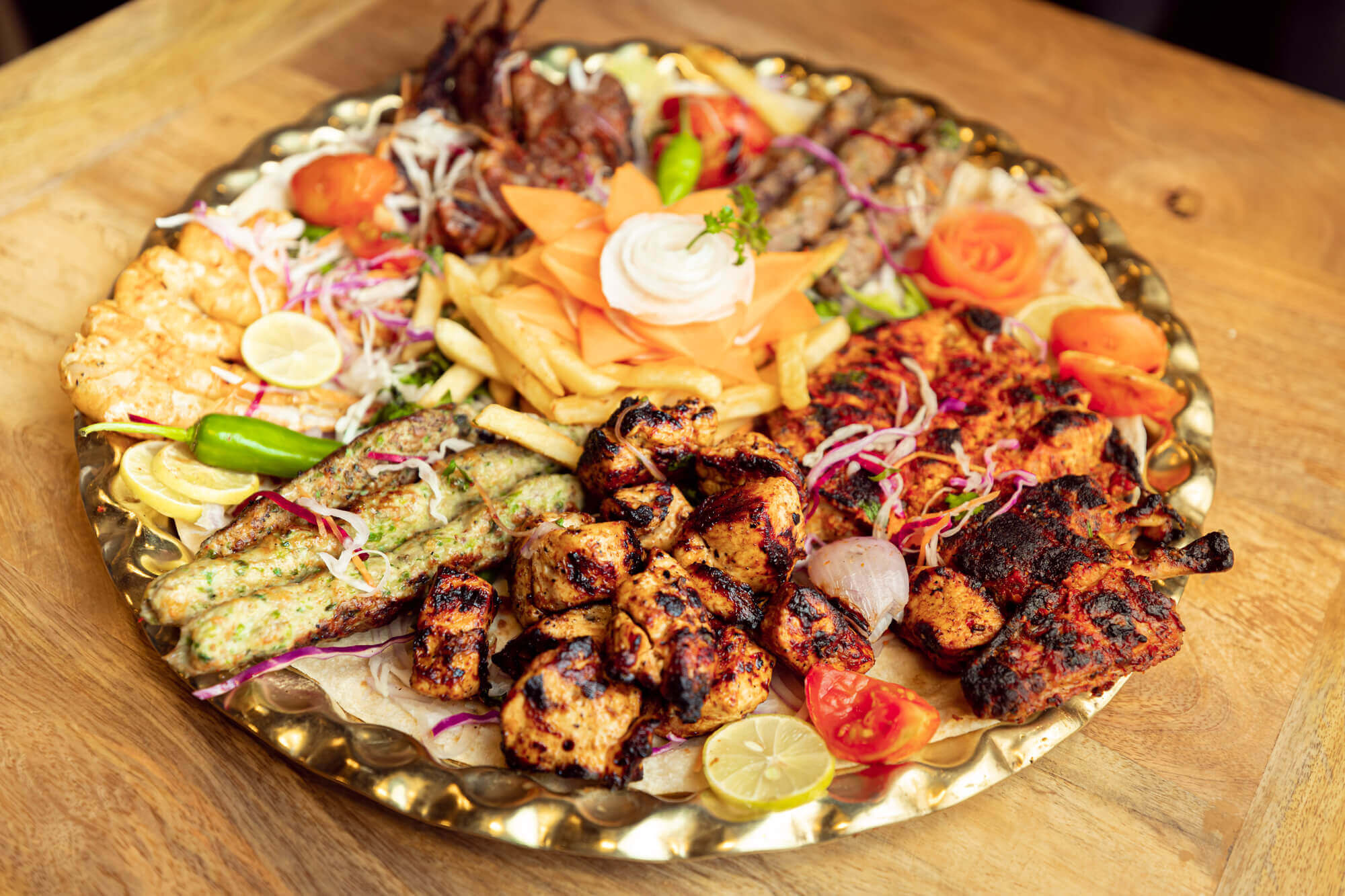 Zarqa Mixed Grilled Platter